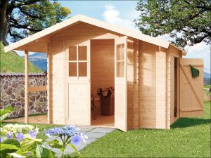 Zahradní domek, zahradní chatka, dřevěná chatka