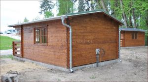Dřevěná chata srubová