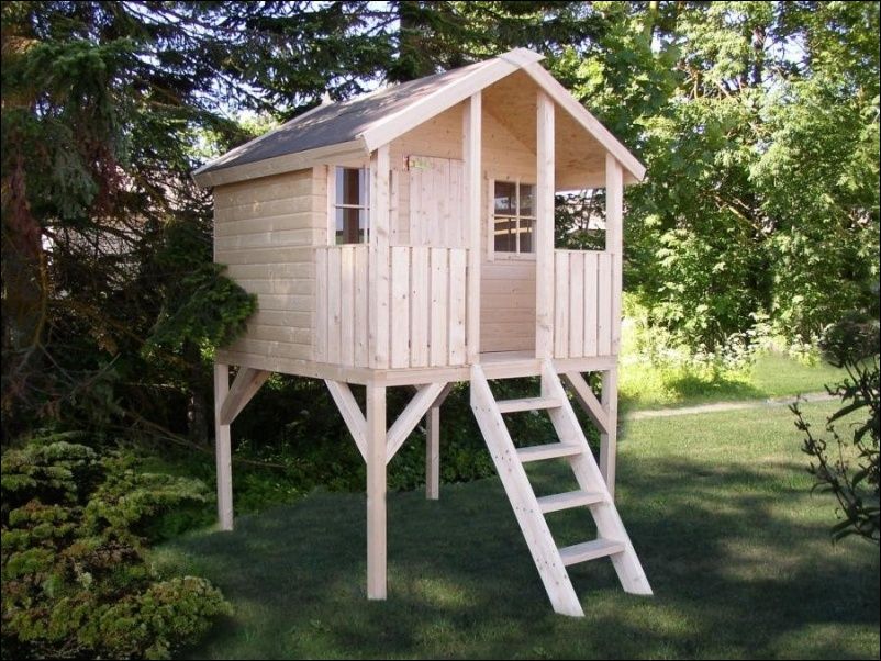 Dětský dřevěný domek, zahradní domek pro děti Toby