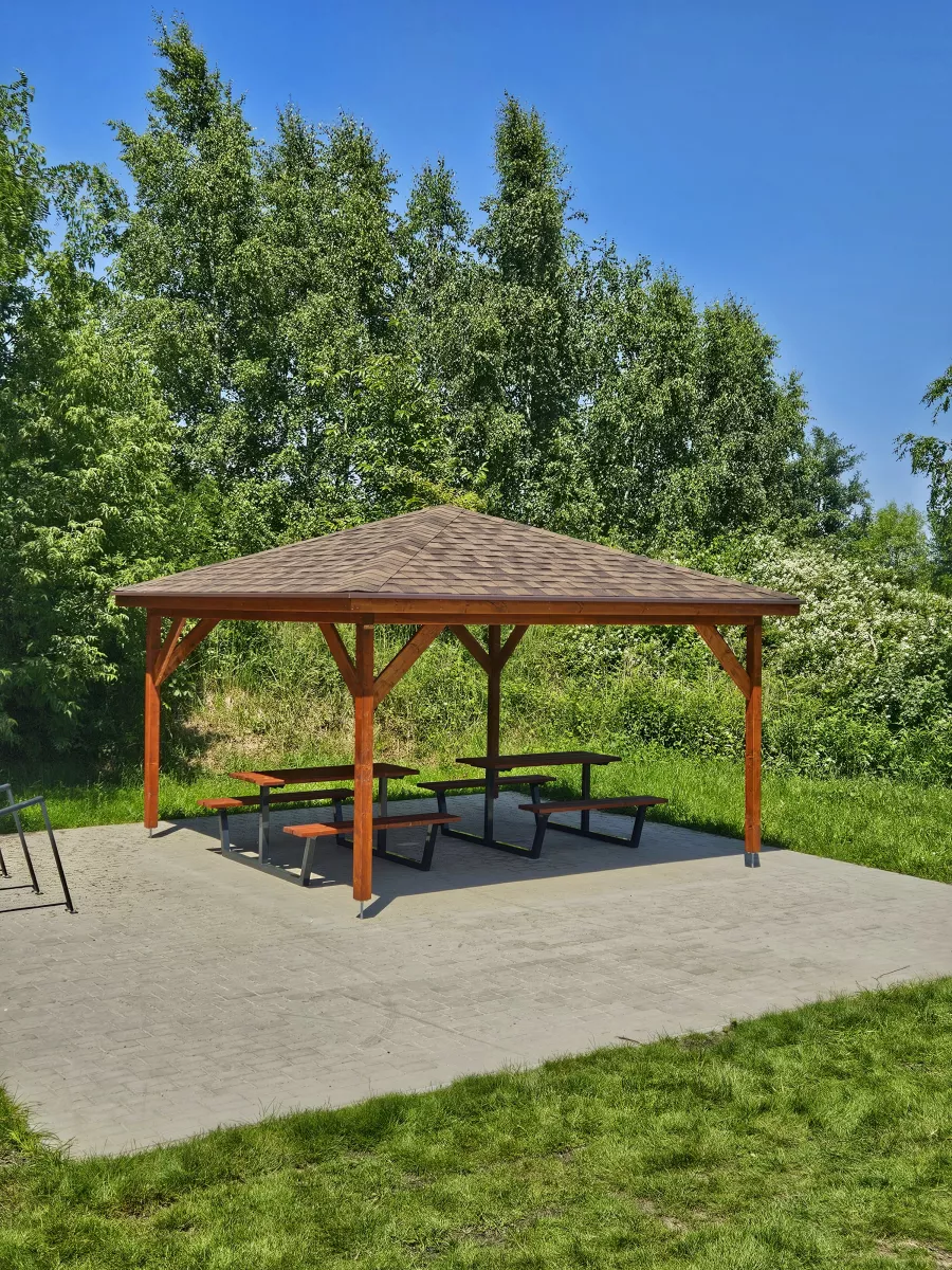 Altán 400x400 cm