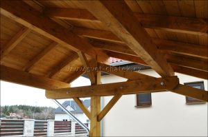 Francouzský přístřešek na 2 auta, masivní dřevěné stání na auto, dřevěný přístřešek na auto, Výrobce 1 Francouzský přístřešek pro 2 auta, masivní dřevěný přístřešek na auta