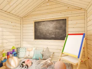 Dětský hrací domeček FELIX. Dřevěný domek pro děti FELIX. Zahradní domek FELIX. Výrobce 3