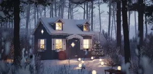 dětský dřevěný domek 