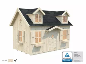 dětský dřevěný domek 