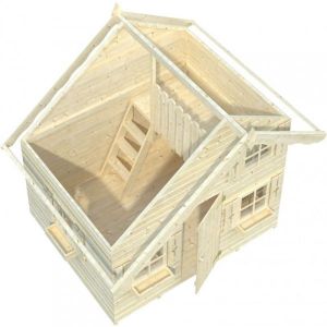domek pro děti ze dřeva